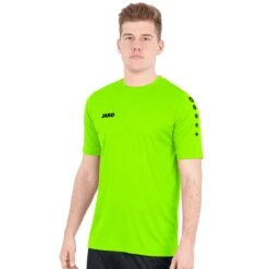JAKO Sport-Tshirt Trikot Team Kurzarm (100% Polyester) Neongrün Herren