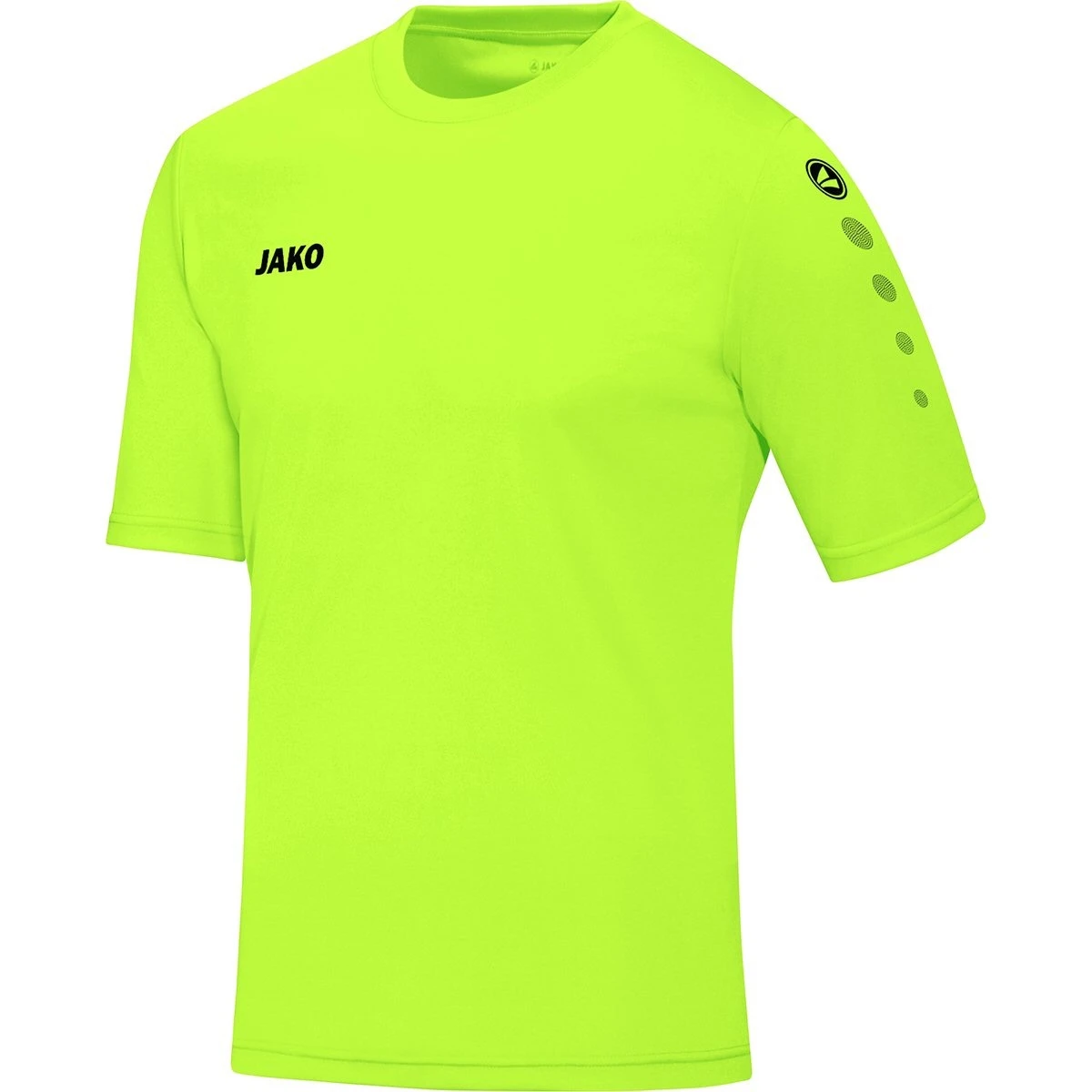 JAKO Sport-Tshirt Trikot Team Kurzarm (100% Polyester) Neongrün Herren 6 JAKO Sport-Tshirt Trikot Team Kurzarm (100% Polyester) Neongrün Herren – Bild 6