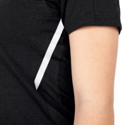 JAKO Sport-Shirt Challenge - Polyester-Stretch-Jersey - Schwarz/weiss Damen -Tennis Meister Jako 6121 501 Tshirt challenge damen 5 720x720 1