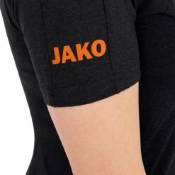 JAKO Sport-Shirt Challenge - Polyester-Stretch-Jersey - Schwarz/orange Damen -Tennis Meister Jako 6121 506 Tshirt challenge damen 6 1200x1200 1