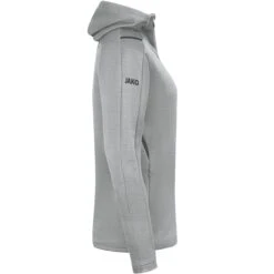 JAKO Freizeitanzug Challenge Mit Kapuze (Jacke Und Hose, Sportiver Schnitt) Hellgrau Damen -Tennis Meister Jako Freizeitanzug Challenge Damen M9521 521 9 1200x1200 1