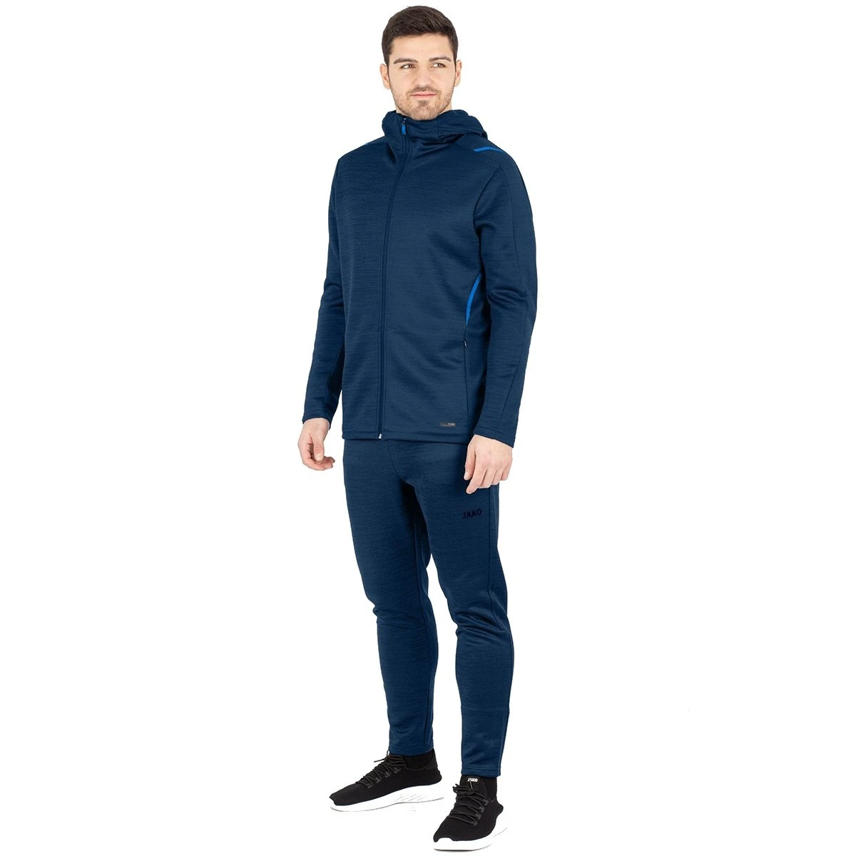 JAKO Freizeitjacke Challenge Mit Kapuze (100% Polyester) Dunkelblau/royal Herren 6 JAKO Freizeitjacke Challenge Mit Kapuze (100% Polyester) Dunkelblau/royal Herren – Bild 6