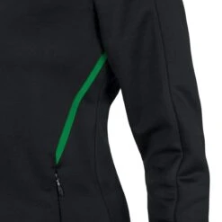 JAKO Freizeitjacke Challenge Mit Kapuze (100% Polyester) Schwarz/grün Damen -Tennis Meister Jako Freizeitjacke Challenge Damen 9821 503 5 1200x1200 1