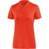JAKO Sport-Polo Prestige (100% Polyester-Jacquard) Orange Damen