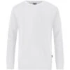 JAKO Freizeit Langarmshirt Sweat Organic (Bio-Baumwolle) Weiss Herren