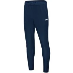 JAKO Trainingshose Classico (Polyester-Piqué, Seitentaschen Mit Reißverschluss) Lang Marineblau Kinder