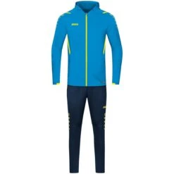 JAKO Trainingsanzug Challenge Mit Kapuze (Jacke Und Hose) Hellblau/dunkelblau Herren -Tennis Meister Jako Trainingsanzug Challenge Herren M9421 443 6 1200x1200 1