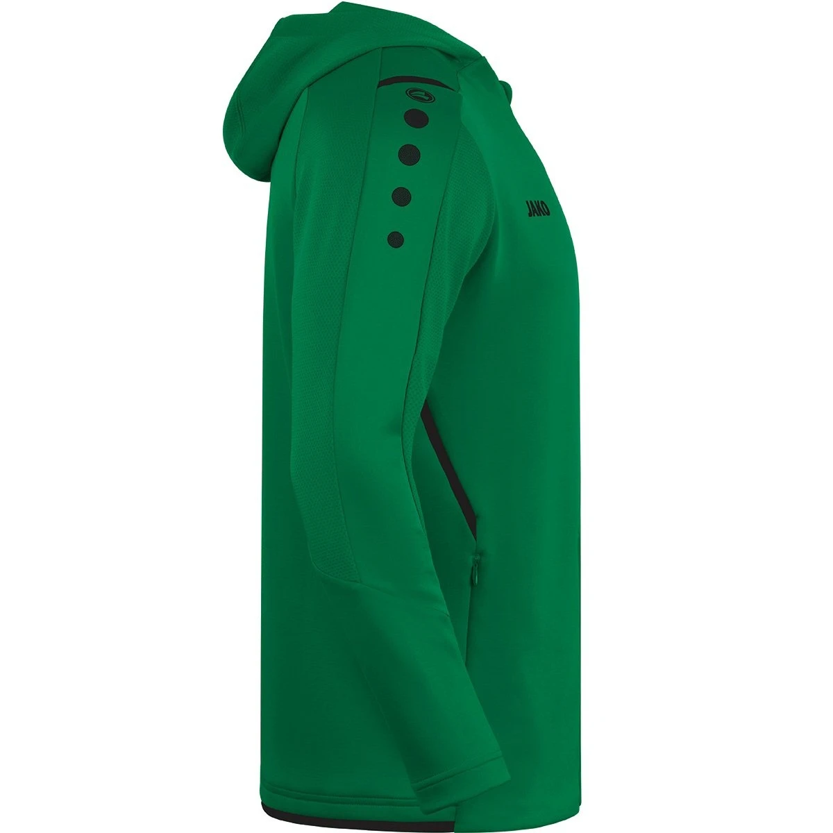 JAKO Trainingsjacke Challenge Mit Kapuze Grün Herren 10 JAKO Trainingsjacke Challenge Mit Kapuze Grün Herren – Bild 10
