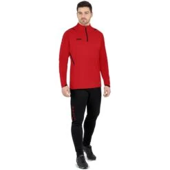 JAKO Langarmshirt Ziptop Challenge - Fleece-Innenseite, Zip-Reissverschluss - Rot Herren 13 JAKO Langarmshirt Ziptop Challenge - Fleece-Innenseite, Zip-Reissverschluss - Rot Herren -Tennis Meister Jako Ziptop Challenge20 8621 101 Herren 4 1200x1200 1