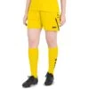 JAKO Sporthose Short Challenge (Polyester-Interlock, Ohne Innenslip) Kurz Gelb Damen