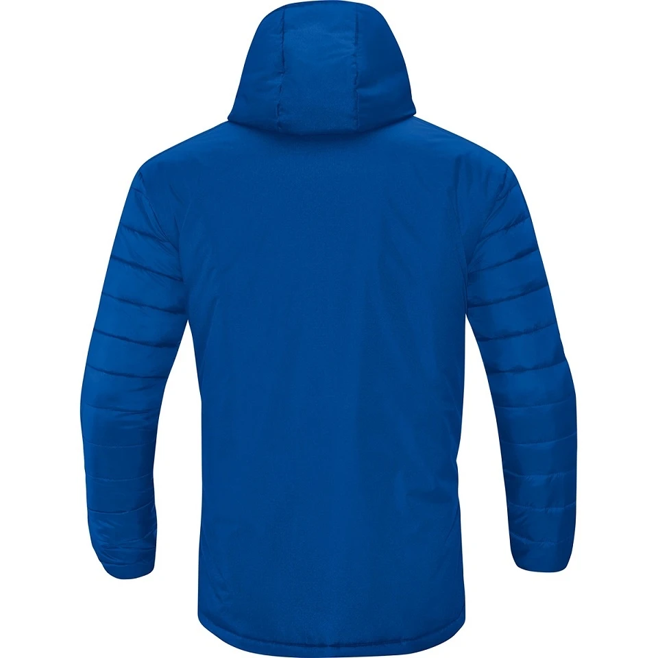 JAKO Hybrid-Stadionjacke Team (wasserabweisend, Wärmeisolation) Mit Kapuze Royalblau Herren 5 JAKO Hybrid-Stadionjacke Team (wasserabweisend, Wärmeisolation) Mit Kapuze Royalblau Herren – Bild 5