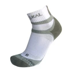 Karakal Indoorsocke X4 Ankle Weiss/grau Herren - 1 Paar