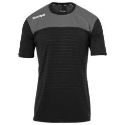 Kempa Sport-Trikot Emotion 2.0 (100% Polyester) Schwarz/anthrazit Herren