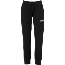 Kempa Freizeithose Core 26 (mit Seitentaschen, Baumwolle) Lang Schwarz Damen