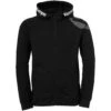 Kempa Kapuzenjacke (Hoodie) Full Zip Core 26 Schwarz Herren