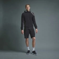 Kempa Kapuzenjacke (Hoodie) Full Zip Core 26 Schwarz Herren -Tennis Meister Kempa Kapuzenjacke Core 26 200366301 5 1200x1200 1