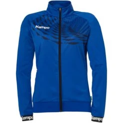 Kempa Trainingsjacke Wave 26 (100% Polyester, Elastisch) Royalblau/marineblau Damen