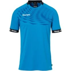 Kempa Sport-Tshirt Wave 26 (100% Polyester) Kempablau Herren