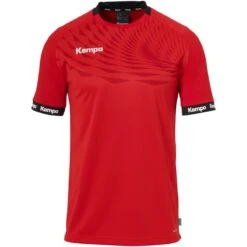 Kempa Sport-Tshirt Wave 26 (100% Polyester) Rot/chilirot Herren