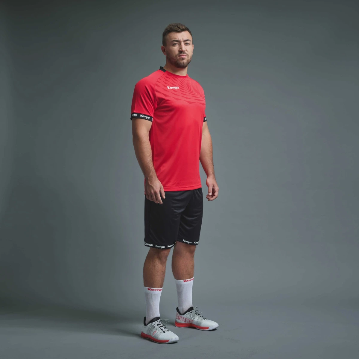 Kempa Sport-Tshirt Wave 26 (100% Polyester) Rot/chilirot Herren 5 Kempa Sport-Tshirt Wave 26 (100% Polyester) Rot/chilirot Herren – Bild 5