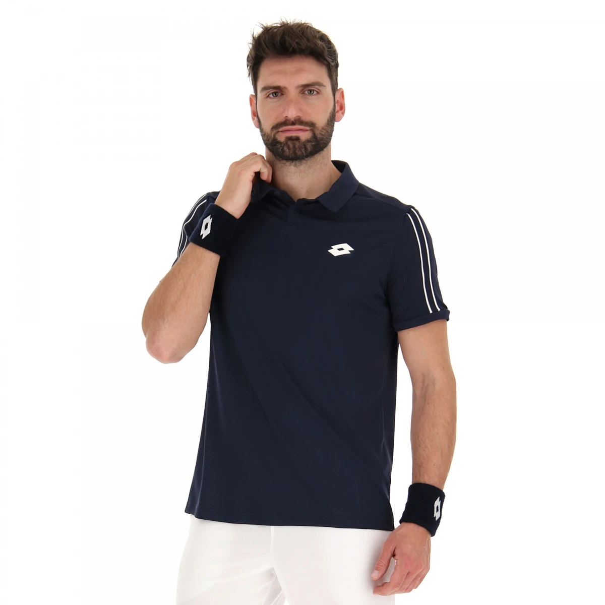 Aktion Noch Gültig Klicken Sie Auf Das Icon, Um Eine Erklärung Zu Erhalten. Lotto Tennis-Polo Squadra II Navyblau Herren 1 Aktion Noch Gültig Klicken Sie Auf Das Icon, Um Eine Erklärung Zu Erhalten. Lotto Tennis-Polo Squadra II Navyblau Herren