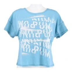 Puma Fitness-Shirt HIT Feel It Hellblau Damen