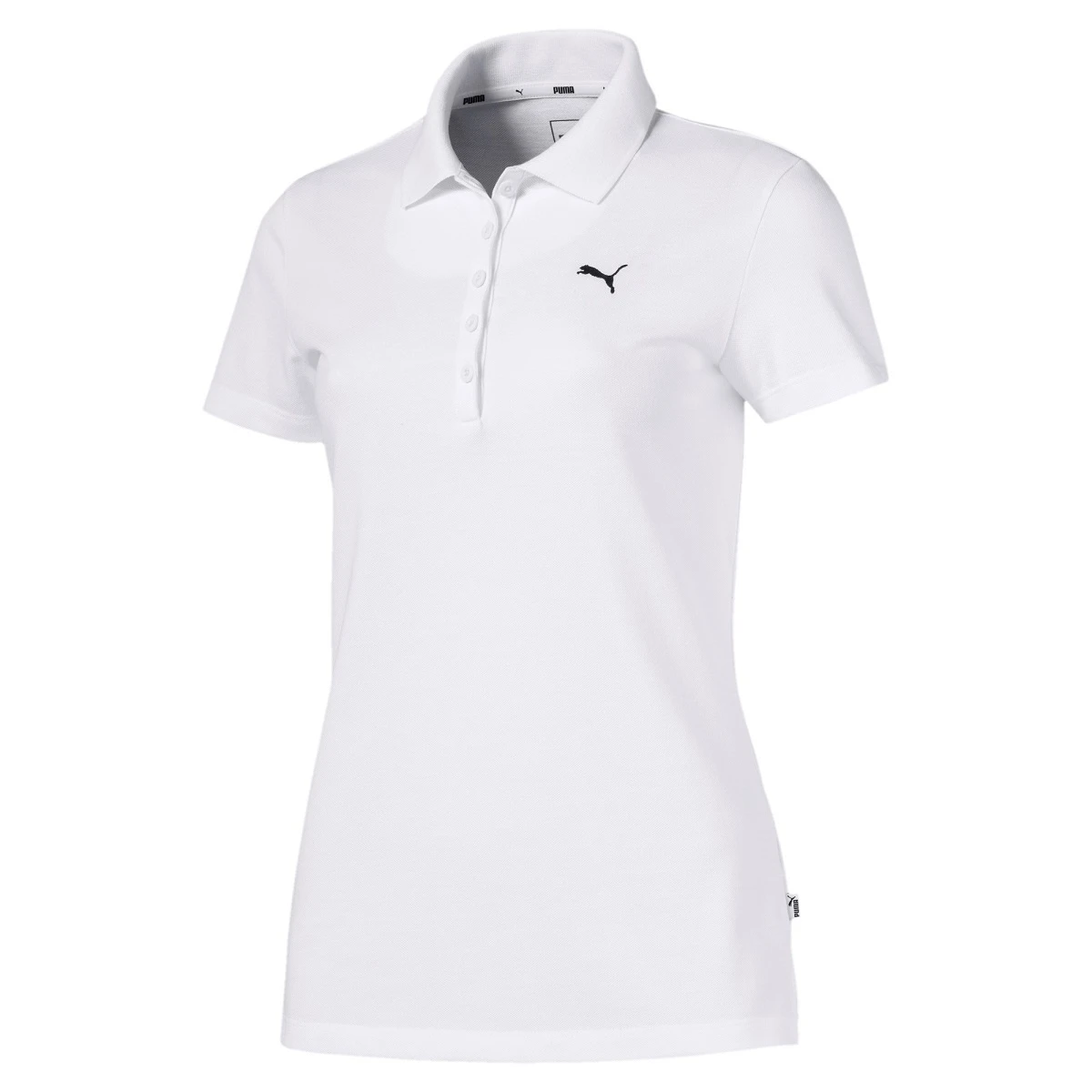 Puma Polo Essentials Weiss Damen 1 Puma Polo Essentials Weiss Damen