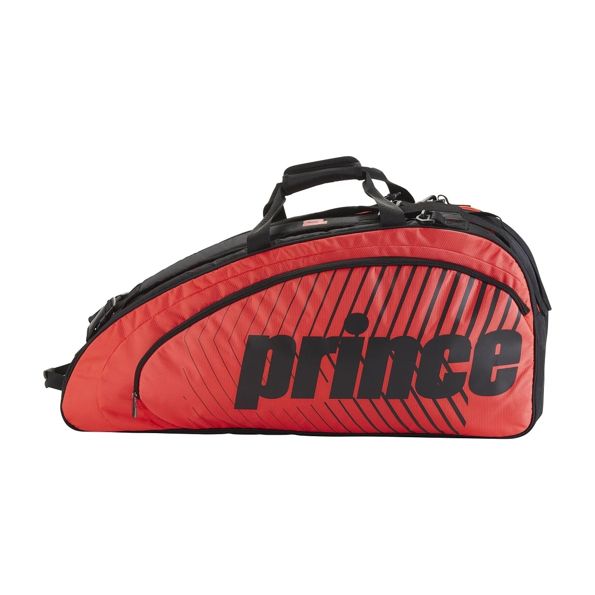 Prince Tennis-Racketbag (Schlägertasche, 2 Hauptfächer) Tour Future 6er Rot/schwarz 5 Prince Tennis-Racketbag (Schlägertasche, 2 Hauptfächer) Tour Future 6er Rot/schwarz – Bild 5