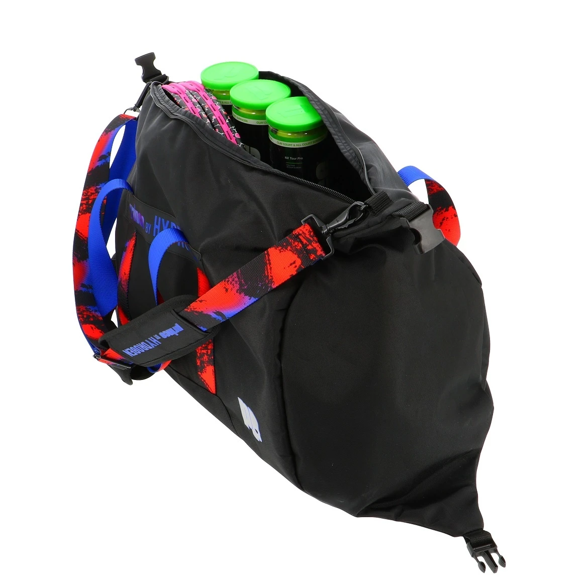 Prince Sporttasche Random Duffel 2022 Schwarz - 75x23x23cm - 1 Hauptfach 2 Prince Sporttasche Random Duffel 2022 Schwarz - 75x23x23cm - 1 Hauptfach – Bild 2