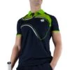 Lotto Tennis-Polo LED Navyblau/clover Herren