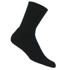 Thorlo Tennissocke Crew Thick (maximale Polsterung) Schwarz Herren - 1 Paar