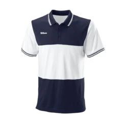 Wilson Tennis Polo Team II Navyblau/weiss Herren