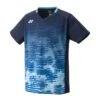 Yonex Badminton-Tshirt V-Neck Tournament (offizielles Shirt Der Nationalmannschaft) 2023 Navyblau Herren