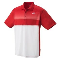 Yonex Sport-Polo Club Team Rot/weiss Herren