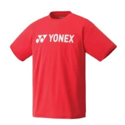 Yonex Sport-Tshirt Club Team Logo Print Rot Herren