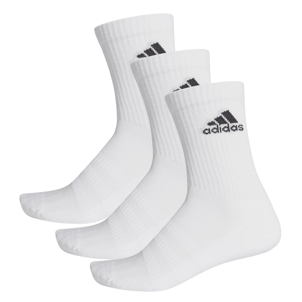 ADIDAS PERFORMANCE Adidas Sportsocken Crew Cushion (Fußgewölbeunterstützung, Durchgehend Gepolstert) Weiss - 3 Paar 2 ADIDAS PERFORMANCE Adidas Sportsocken Crew Cushion (Fußgewölbeunterstützung, Durchgehend Gepolstert) Weiss - 3 Paar – Bild 2