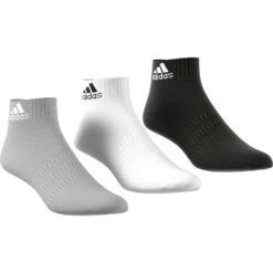 ADIDAS PERFORMANCE Adidas Sportsocken Ankle Cushion Schwarz/weiss/grau - 3 Paar