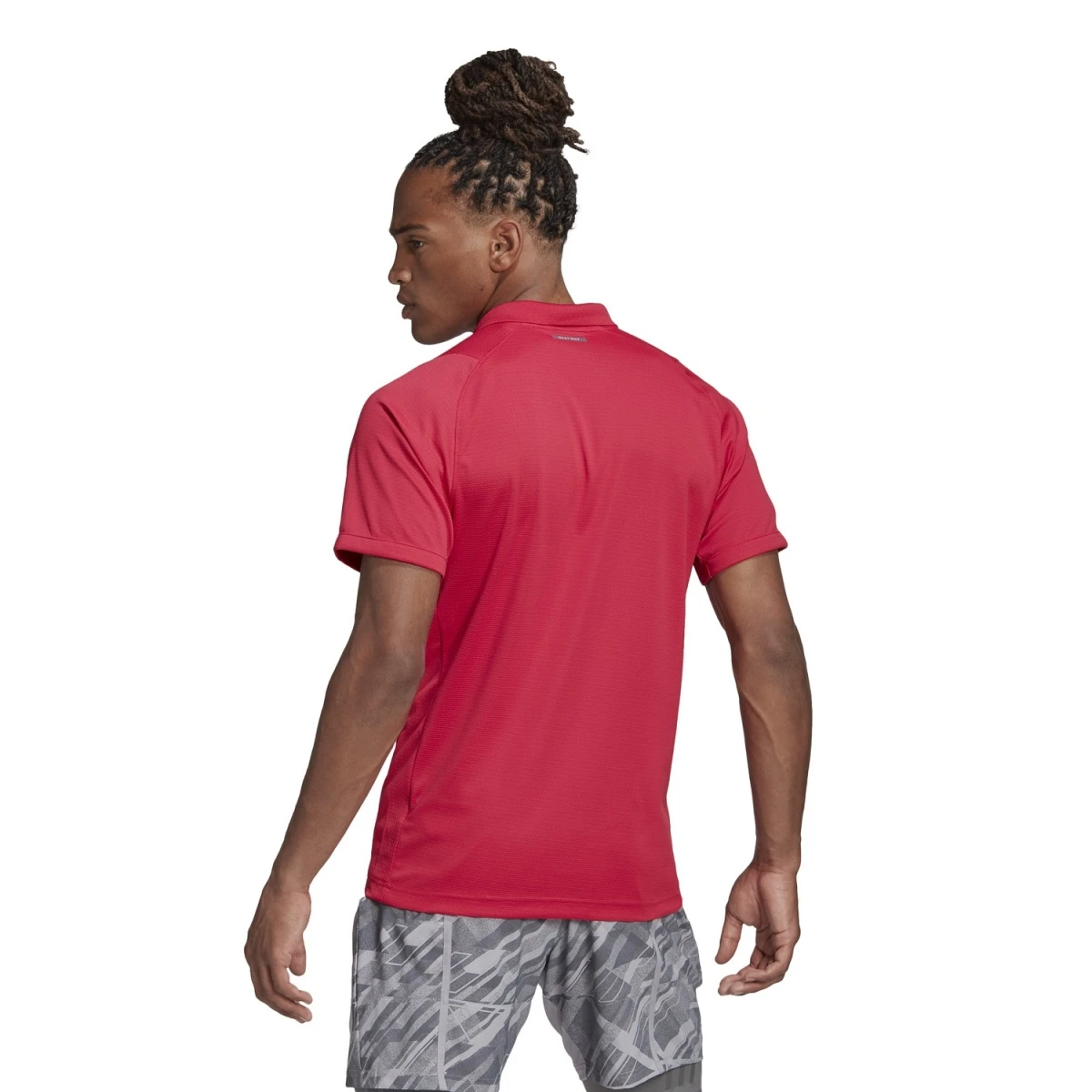 ADIDAS PERFORMANCE Adidas Tennis-Polo FreeLift Heat.Rdy Powerpink Herren 3 ADIDAS PERFORMANCE Adidas Tennis-Polo FreeLift Heat.Rdy Powerpink Herren – Bild 3