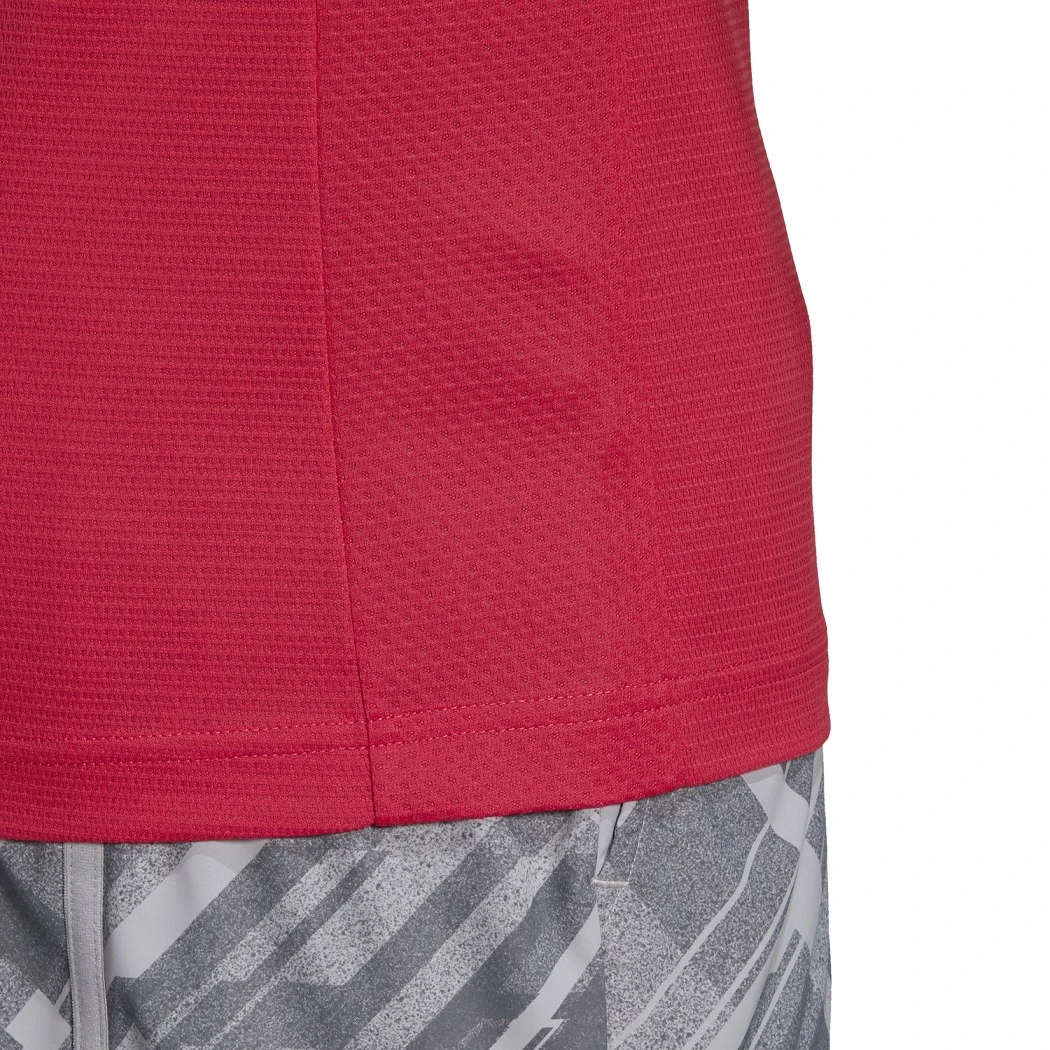 ADIDAS PERFORMANCE Adidas Tennis-Polo FreeLift Heat.Rdy Powerpink Herren 6 ADIDAS PERFORMANCE Adidas Tennis-Polo FreeLift Heat.Rdy Powerpink Herren – Bild 6
