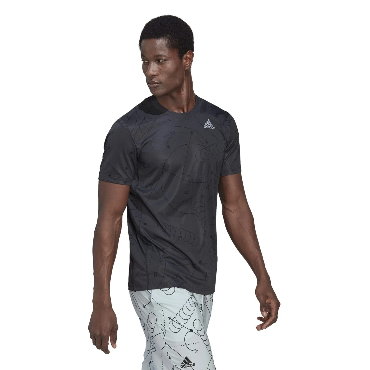 ADIDAS PERFORMANCE Aktion Noch Gültig Klicken Sie Auf Das Icon, Um Eine Erklärung Zu Erhalten. Adidas Tennis-Tshirt Club Graphic Tee Carbongrau Herren 5 ADIDAS PERFORMANCE Aktion Noch Gültig Klicken Sie Auf Das Icon, Um Eine Erklärung Zu Erhalten. Adidas Tennis-Tshirt Club Graphic Tee Carbongrau Herren – Bild 5