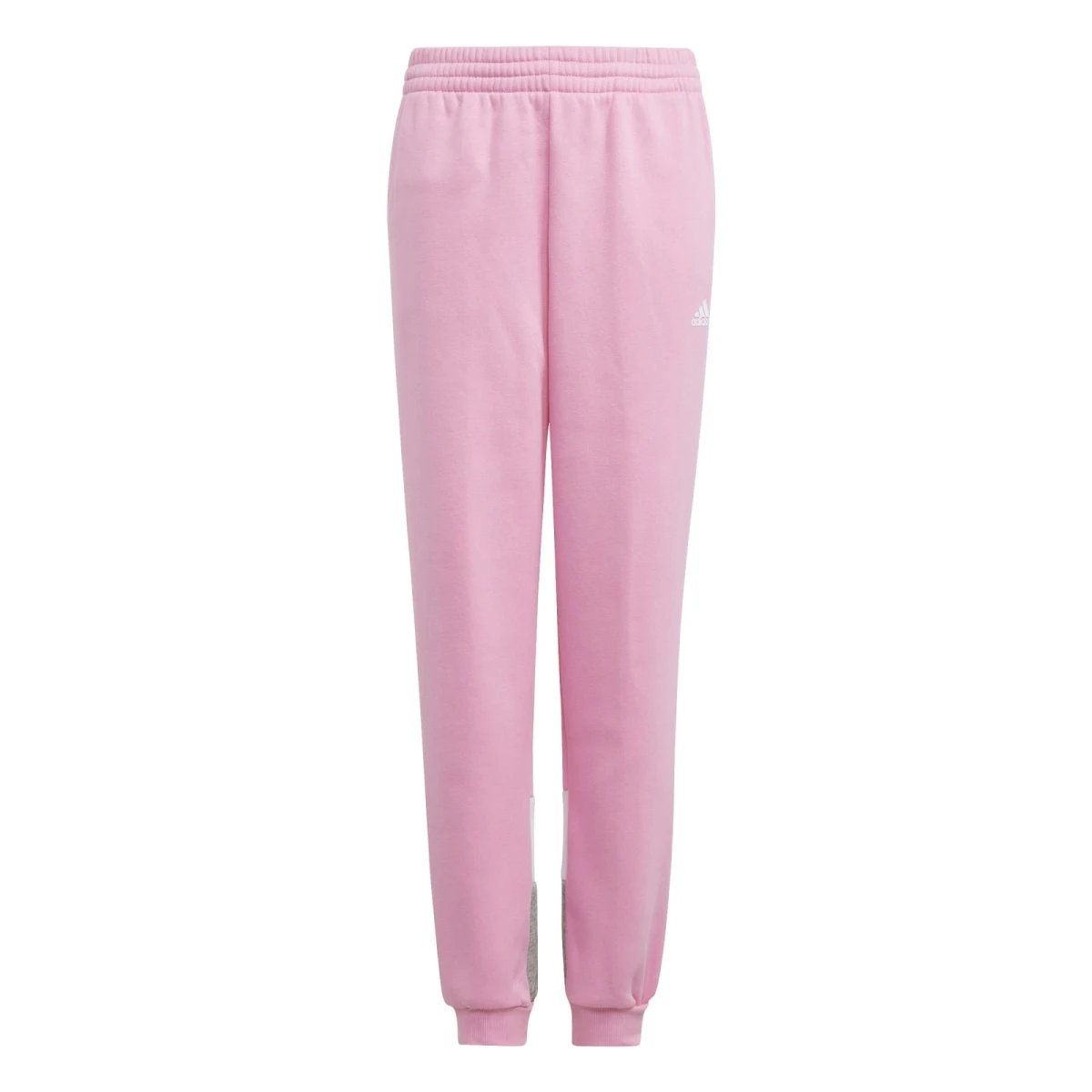 ADIDAS PERFORMANCE Adidas Trainingsanzug Colourblock Fleece (Baumwollmix) Pink/grau Mädchen 7 ADIDAS PERFORMANCE Adidas Trainingsanzug Colourblock Fleece (Baumwollmix) Pink/grau Mädchen – Bild 7