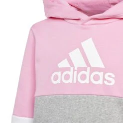 ADIDAS PERFORMANCE Adidas Trainingsanzug Colourblock Fleece (Baumwollmix) Pink/grau Mädchen 15 ADIDAS PERFORMANCE Adidas Trainingsanzug Colourblock Fleece (Baumwollmix) Pink/grau Mädchen -Tennis Meister adidas HU0429 Anzug Colourblock204 1200x1200 1