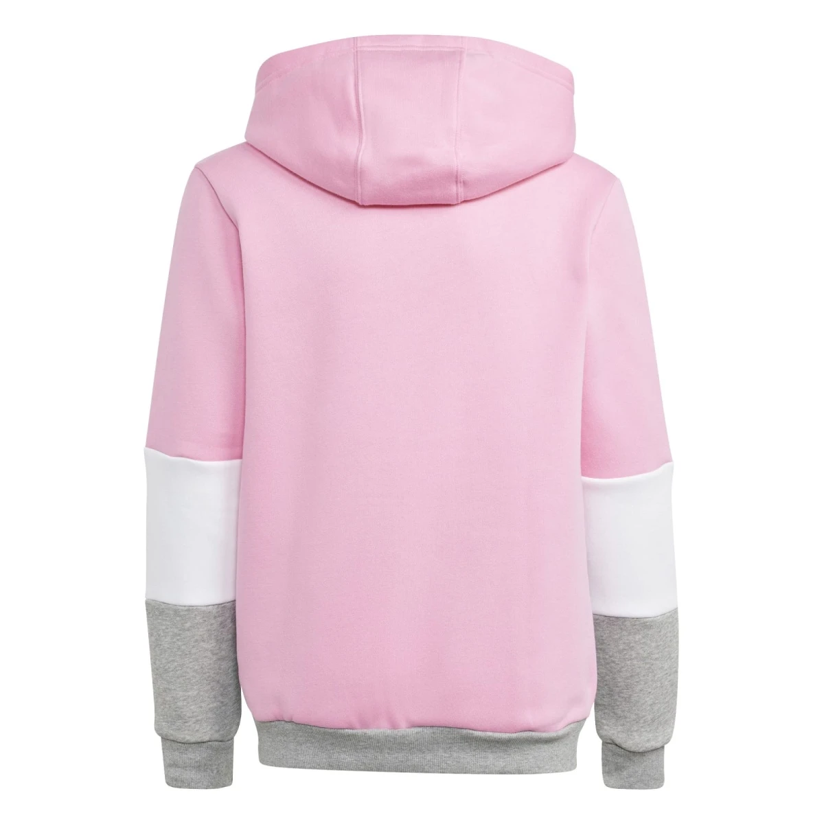 ADIDAS PERFORMANCE Adidas Trainingsanzug Colourblock Fleece (Baumwollmix) Pink/grau Mädchen 4 ADIDAS PERFORMANCE Adidas Trainingsanzug Colourblock Fleece (Baumwollmix) Pink/grau Mädchen – Bild 4