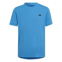 ADIDAS PERFORMANCE Adidas Tennis-Tshirt Club 3-Streifen 2023 Blau Jungen