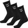 Hummel Sportsocken Crew Basic Schwarz - 3 Paar