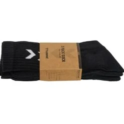 Hummel Sportsocken Crew Basic Schwarz - 3 Paar -Tennis Meister hummel Sportsocken Crew Basic 022030 2001 4 1060x1060 1